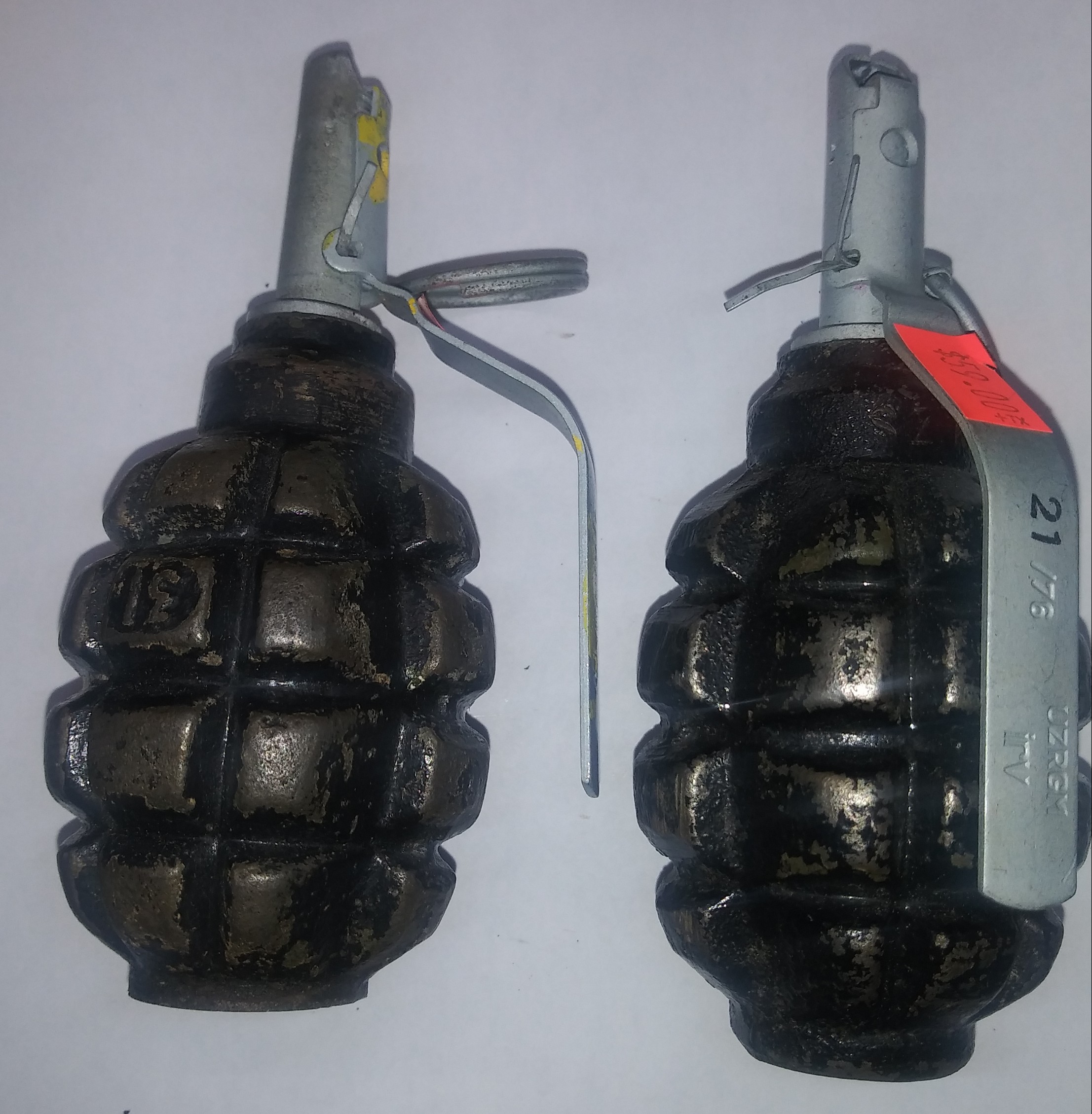 Polish F1 Inert Training Grenade QTY 1 - Click Image to Close